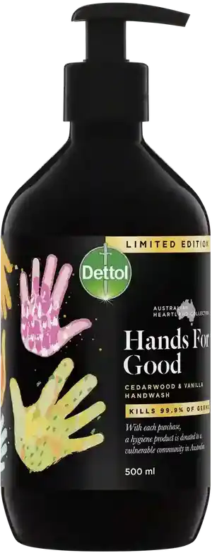 Australian Heartland Collection Hands For Good Cedarwood & Vanilla Handwash