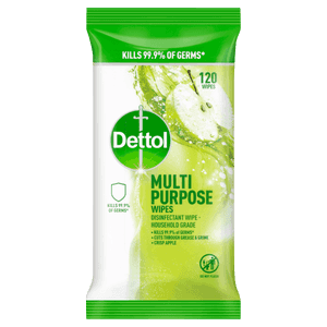Dettol Multipurpose Cleaning Wipes Crisp Apple