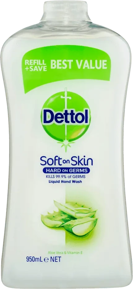 Dettol Liquid Hand Wash Aloe Vera and Vitamin E Refill