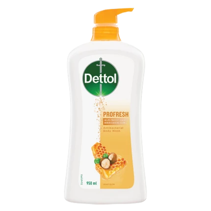 Dettol Profresh Shower Gel Honey Glow