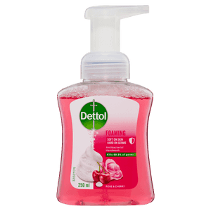 Dettol Foam Hand Wash Rose and Cherry Pump