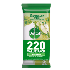 Dettol Multipurpose Cleaning Wipes Crisp Apple