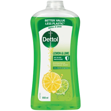 Dettol Liquid Hand Wash Lemon & Lime Refill