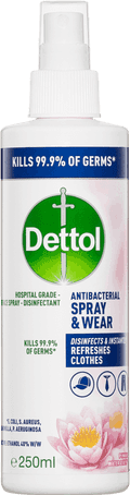 Dettol Antibacterial Spray & Wear Pink Water Lily