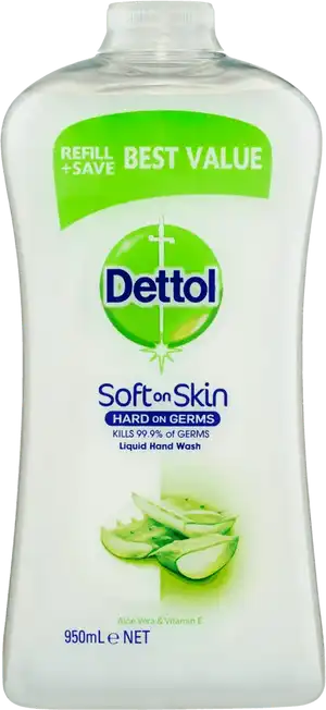 Dettol Liquid Hand Wash Aloe Vera and Vitamin E Refill